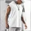 Loose Hooded Sleeveless Sports Fitness Shirt