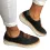 Women's Slip-Ons Plus Size Outdoor Daily Flat Heel Round Toe Casual Faux