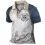 Men's Vintage Route 66 Map Polo Collar T-Shirt