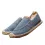 Men's Retro Vintage Wash Contrast Color Linen Loafers