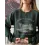 Vintage Statue Print Sweatshirt