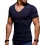 Men's Cuff Zipper Pocket Color Cotton Breathable T-Shirt