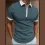 Men's Polo Shirt Zip Polo Golf Shirt Turndown Fashion Designer Casual 3D Zipper Print Clothing Short Sleeve