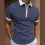 Men's Polo Shirt Zip Polo Golf Shirt Turndown Fashion Designer Casual 3D Zipper Print Clothing Short Sleeve