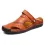 Men's Genuine Leather Two Wear Beach Sandals