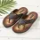 Men's Retro Casual PU Anti-slip Beach Slippers