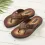 Men's Retro Casual PU Anti-slip Beach Slippers