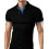 Men's T Shirt Tee Polo Shirt Golf Shirt Turndown Casual Soft Breathable Short Sleeve Lake Blue Black White Solid Cloths