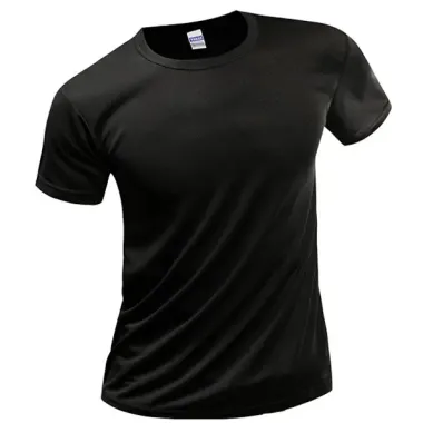 Men's Outdoor Casual Round Neck Quick-drying Short-sleeved T-shirt