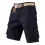 Men's Casual Loose Multi-Pocket Overalls Tactical Pants