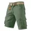 Men's Casual Loose Multi-Pocket Overalls Tactical Pants