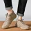 High Suede Boots Microfiber Leather Beck Shoes for Men Waterproof Leather Casual Trainers Non-Slip Breathable Chukka Hiking Shoes