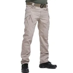 Men\'s Outdoor Tactical Multifunctional Pocket Trousers