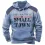 Men's Hoodie Vintage Try That In A Small Town American Flag Country Music Pocket Long Sleeve Plus Size Colorblock Daily