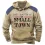 Men's Hoodie Vintage Try That In A Small Town American Flag Country Music Pocket Long Sleeve Plus Size Colorblock Daily