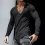 Men's Slim Fit Long Sleeve T-Shirts Everyday Basics V-neck Sexy T-Shirts Fitness Sports Running Tops Versatile Tee