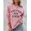 Coffee Saves Lives Women's Graphic Print Comfortable Soft Sweatshirt Tops