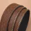 Men's Belt Western Cowboy Embossed Personalized Rivet Belt