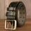 Men's Double Pin Buckle Casual Leather Belt