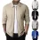 Men's Outdoor Lapel Waffle Jacket