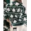 Women's Christmas Jacquard Half Turtle Neck Long Sleeve Sweater