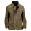 Men Vintage Stand Collar Suede Blazer Side Zip Fly Contrast Leather Webbing Medium Length Jacket Coats