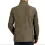 Men Vintage Stand Collar Suede Blazer Side Zip Fly Contrast Leather Webbing Medium Length Jacket Coats