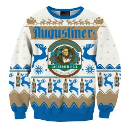 Unisex Our Beers Augustiner 3D Print Fun Christmas Sweater