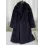 Women's Retro Solid Color Loose Lamb Wool Long Coat