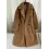 Women's Retro Solid Color Loose Lamb Wool Long Coat