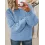 Women's Casual Jacquard Knitted Sweater