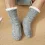 Men's Terry Jacquard Thickened Christmas Floor Socks Warm Mid-calf Socks