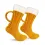 Unisex Beer Socks Terry Thick Wool Socks 3D Beer Mug Socks Floor Socks Warm Mid-calf Socks