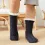 Men's Terry Jacquard Thickened Christmas Floor Socks Warm Mid-calf Socks