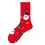 Unisex Jacquard Knit Terry Mid-calf Christmas Stock