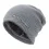 Velvet Thickened Hat Outdoor Letter Knitted Hat Autumn Winter Cycling Neck Protection Warm Woolen Hat