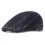 Vintage Washed Denim Male Beret Forward Cap Painter Motorcycle Hat