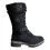 Women's Outdoor Casual Color Block Snow Boots Mid-calf Thick Heel Boots