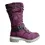 Women's Outdoor Casual Color Block Snow Boots Mid-calf Thick Heel Boots