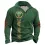 Men's Sweatshirt Jägermeister Quarter Zip Vintage Contrast Color Daily Tops