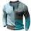 Men's Henley T-Shirt Vintage 3D Print Color Block Festival Holiday Plaid Striped Outdoor Long Sleeve Top