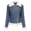 Women's Fleece Warm Long Sleeve Lapel Leather Jacket