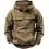 Men's Hoodie Quarter Zip Hoodie Tactical Sports & Outdoor Daily Casual Spring & Fall Clothing ArmyGreen Navy Blue Gray