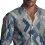 Men's Geometric Color Block Printed Casual Shirt