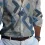 Men's Geometric Color Block Printed Casual Shirt