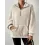 Women's Loose Fleece Zipper Stand Collar Pocket Sweatshirt