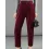 Women's Casual Corduroy Fleece High Waist Tapered Pants