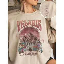 Velaris Sweatshirt Velaris City Of Starlight Sweatshirt