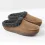 Men's Faux Fur Slippers Fleece Lined Suede Leather Pull On Round Toe Casual Cotton Slippers