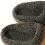 Men's Faux Fur Slippers Fleece Lined Suede Leather Pull On Round Toe Casual Cotton Slippers